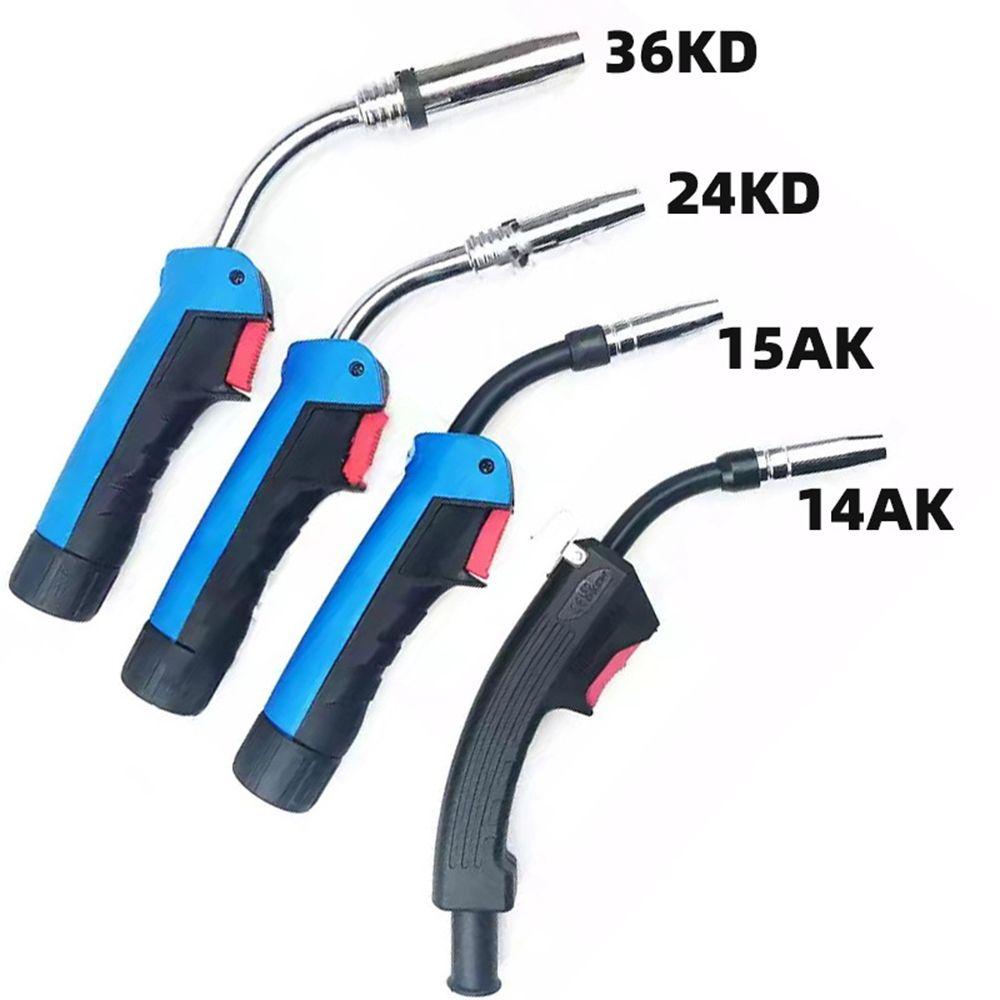 Set Welder Accessory MIG MAG Welder Torch Head Without Valve Welding Torch for 14AK MB14AK Assembly