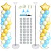 Набор стоек для воздушных шаров, высота, набор для празднования открытия воздушных шаров, 2, телескопические, регулируемые, украшение, вечеринка, мероприятие,