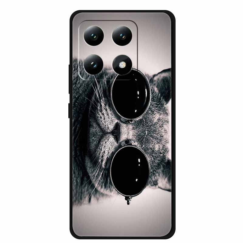 Чехол для Xiaomi 15T 5G Крутые животные Мягкий силиконовый чехол для телефона для Xiaomi 15T Pro 5G Чехол Ультратонкий Пылезащитный Защитный Funda