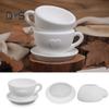 Silicone Coffee Cup Molds Candle Holder DIY Casting Mold for Concrete Tea Cup Mold Gift for Arts And Crafts