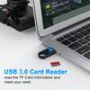 Mini Memory Card Reader Adapter USB 3.0 High Speed Flash Memory Card Reader for Micro-SD Card/TF Card Reader Adapter Laptop PC