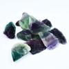 Certified Natural Raw Rainbow Fluorite Crystal Chunks Lot – 555 Carat Natural Multi-Color Healing Stones