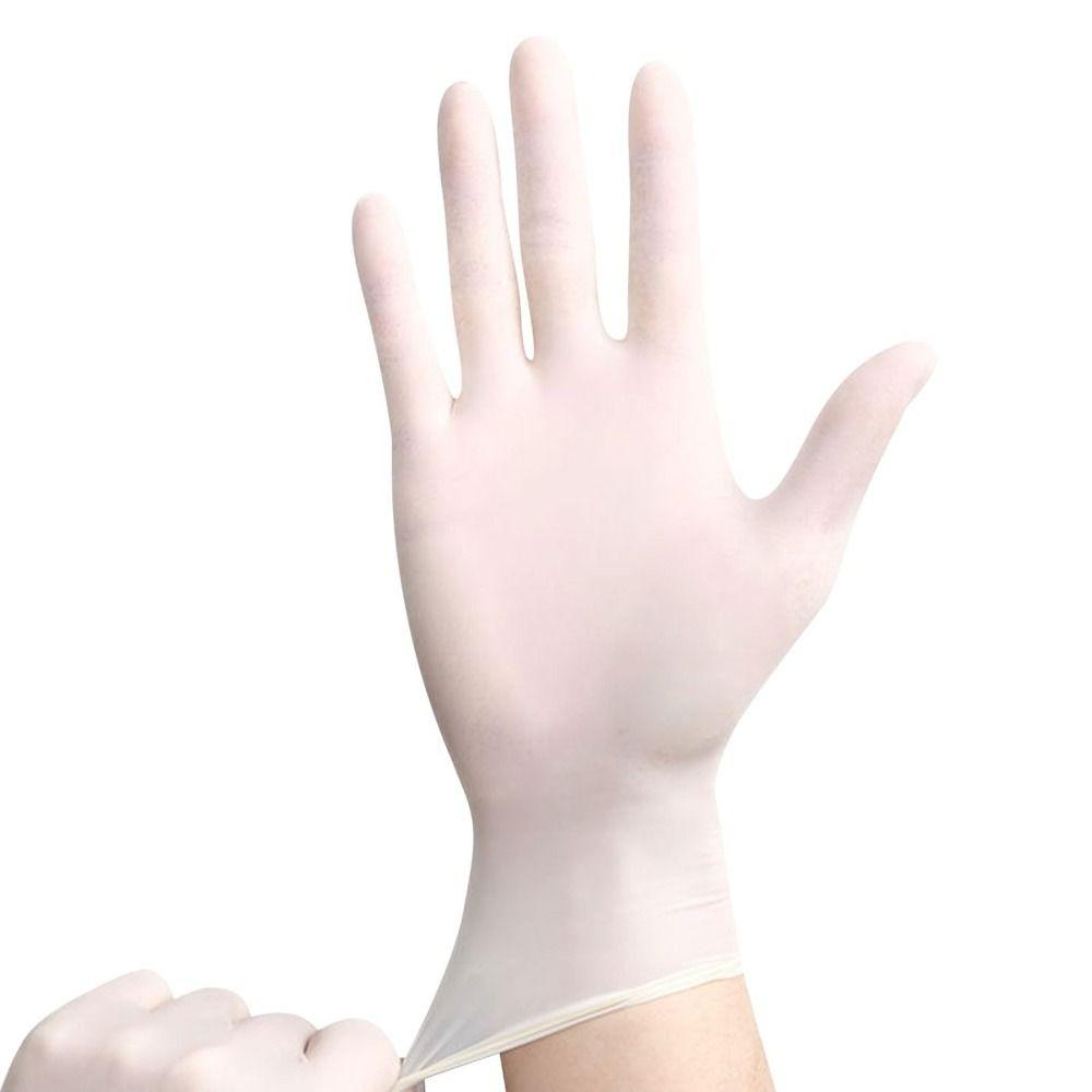 100pcs Food Safe Nitrile Gloves Powder Free Rubber Gloves for Cleaning Cooking