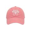 Spring Bow Letter Embroidery Baseball Cap Women Summer And Autumn Plain Sunscreen Cap Men