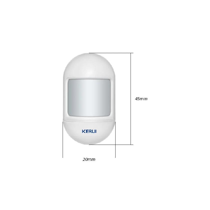 KERUI P831 Mini Wireless Intelligent PIR Motion Sensor Alarm Detector For GSM PSTN Home Burglar Anti-Theft Alarm System Security