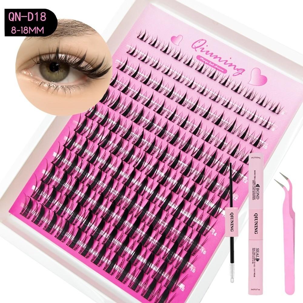 Natural Anime Look Segmented False Eyelashes DIY Grafting Eyelashes  DIY Eyelashes Makeup