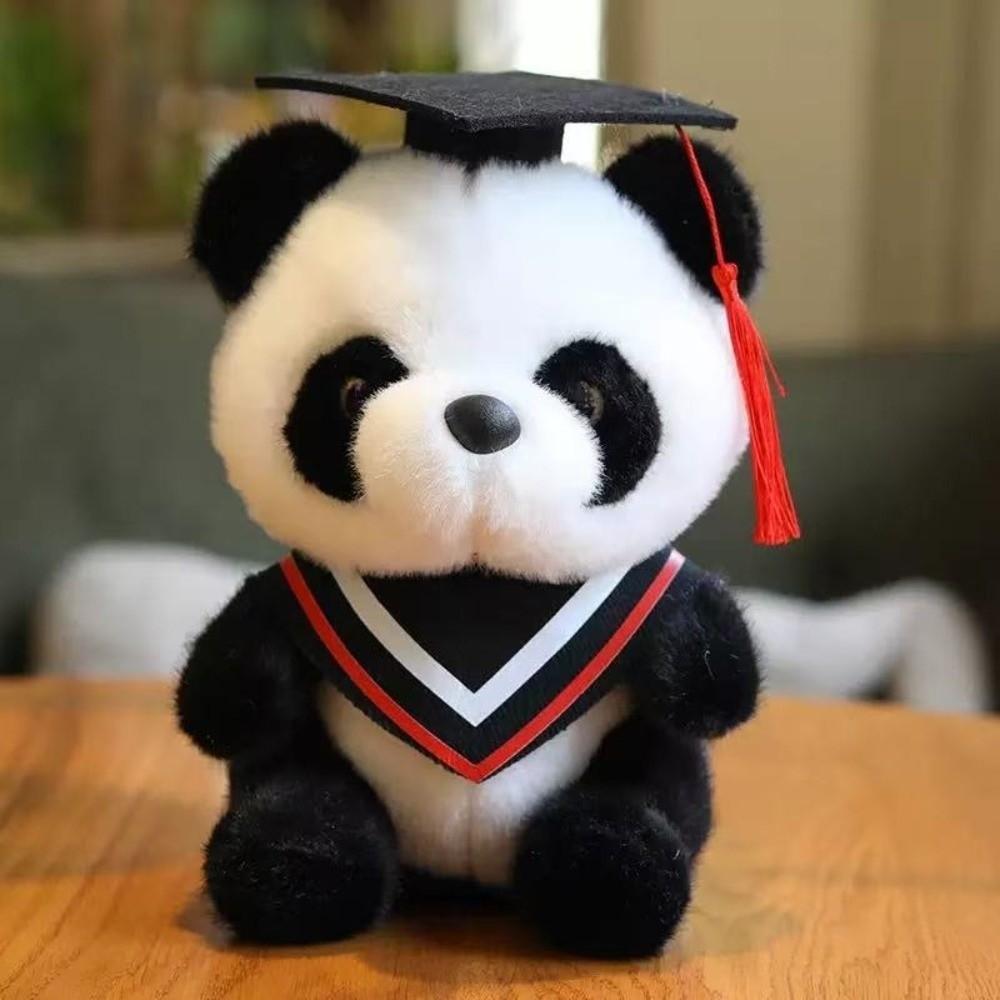 Panda Graduate Plush Dolls Stuffed Graduation Panda Plush Toy Kawaii Graduation Gift Kids Gift