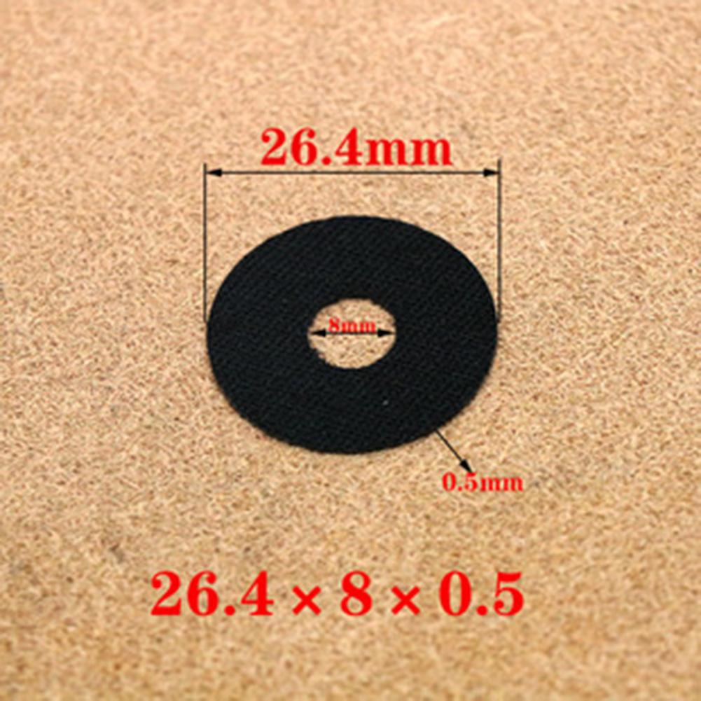 Black Washers Wheels Brakes 18×8×0.5mm 21.1×10.1×0.5mm