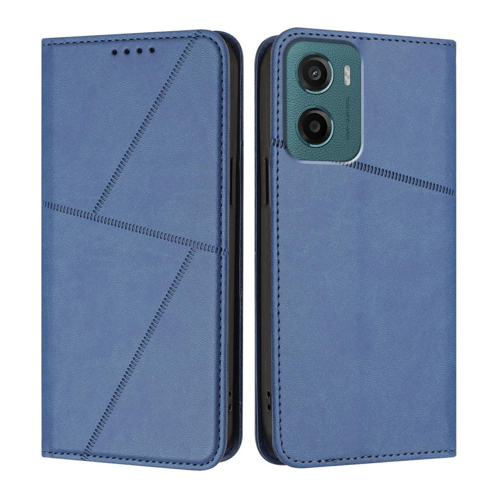 For Motorola Moto E15 4G/Motorola Moto G05 4G Wallet Case Magnetic Closure Leather Flip Phone Cover with Stand