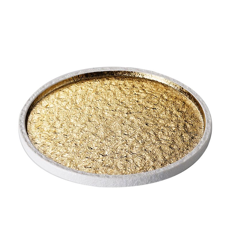 Japanese-style Gold-plated Sushi Plate Barbecue Plate Sashimi Plate Ceramic Flat Sushi Plate Kitchen Dining Room Tableware