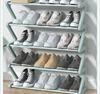 Shoe rack, simple shoe cabinet, dormitory, small household rental room, entrance shoe storage rack, multi-layer movable shoe rack