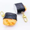 Cuisine Bag Salmon Creative Sushi Keyrings Simulation Sushi Keychains Key Chains Bag Pendants