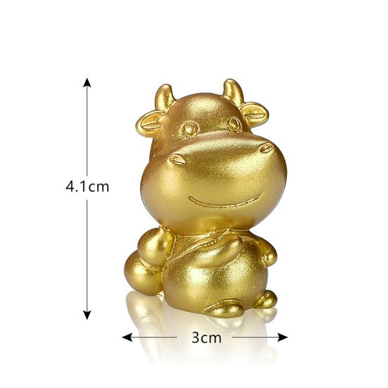 Мультфильм корова крупный рогатый скот дизайн автомобиля домашний стол сад сочный декор из смолы орнамент