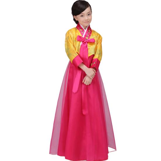 Детский ханбок, детские мужские и женские корейские костюмы для выступлений, костюмы для танца хё Дэ Чан Гым, традиционные корейские костюмы