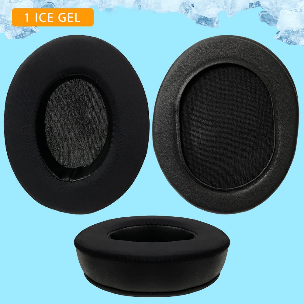 NullMini For CORSAIR HS70,HS60,HS50,HS45,HS35,2100 Replacement Headphones Earpads Headband Cooling Gel Cushions Breathable
