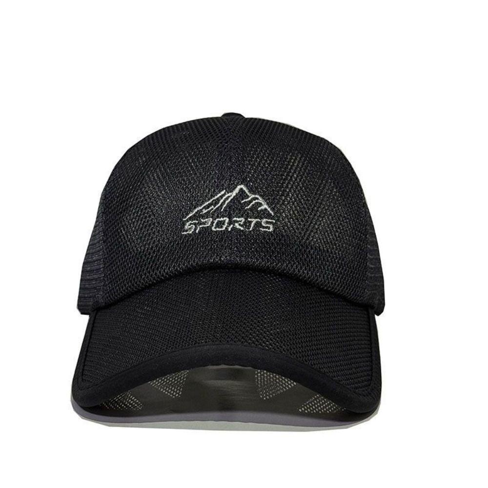 Breathable Mesh Baseball Cap Adjustable Cozy Tide Hat Lightweight Golf Mesh Hat  Travel