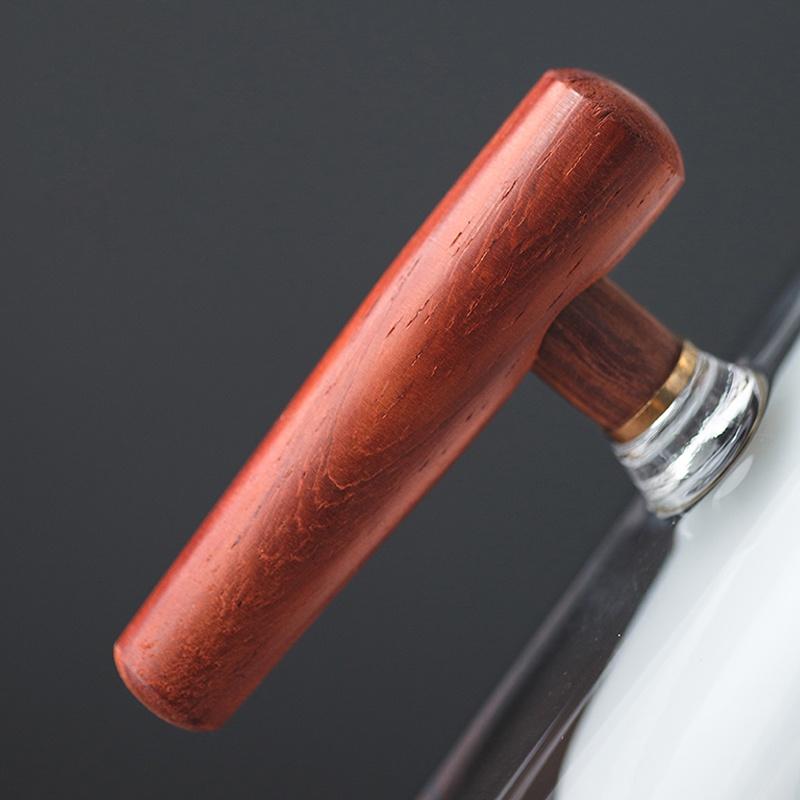 Стеклянная кружка 400 мл с керамическим фильтром-вкладышем для разделения чая и воды, чашка для заваривания чая