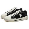 FILA Fusion Wallride DX Casual Durable Lightweight Low-Top Canvas Shoes Women sneaker Black White T12W228203FBA