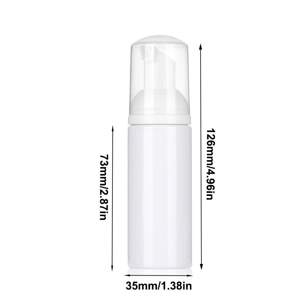 30/50ml Foam Pump Bottle Clear Empty Soap Bottle Portable Foaming Dispenser Cosmetics Packaging
