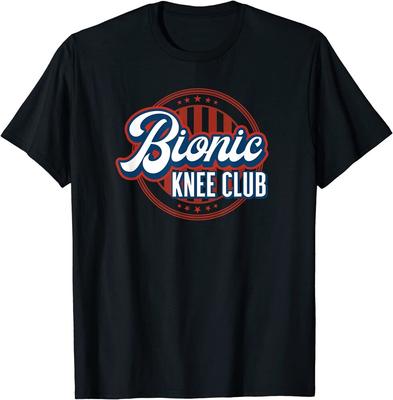 Футболка унисекс Knee replace T Surgery Bionic Knee Club