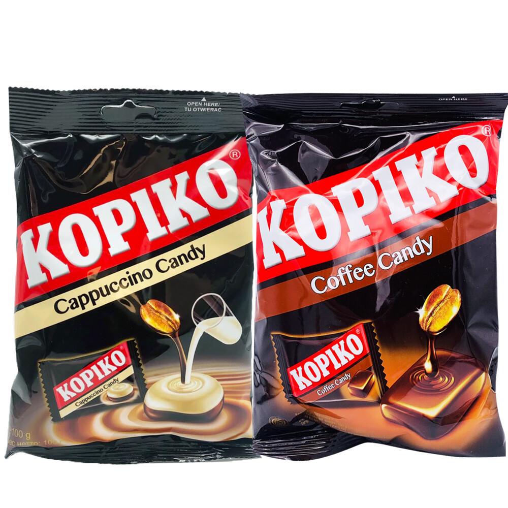 Кофе-конфеты Kopiko Оригинальные Капучино Энергетический заряд Твердые конфеты Оптом