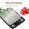 Stainless Steel High Precision Waterproof Kitchen Scale - Electronic Gram Scale for Baking