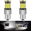 2pcs White 850LM 1156 P21W BA15S 4014 45SMD Decoder Lamp Canbus Bulb Backlight