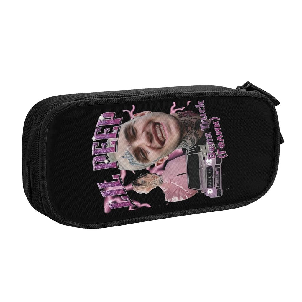 Рэпер Lil Peep Шведский Американский Милый Пенал Мальчик Девочка Большая Вместимость Пенал Студент Школа