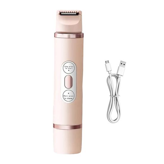 Women Electric Shaver USB Rechargeable Waterproof Portable Travel Face Body Bikini Area Arm Leg Hair Removal Razor Epilator Trimmer