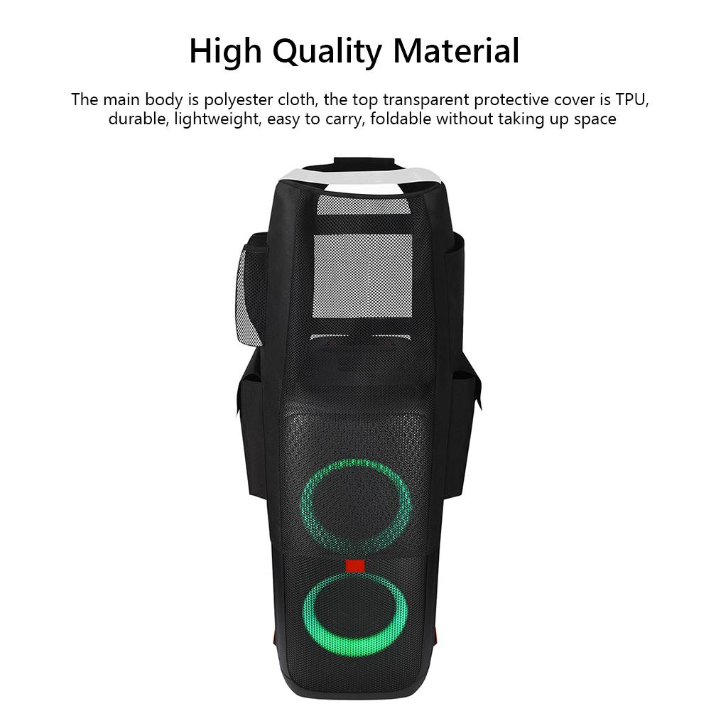 Пылезащитный чехол для улицы для колонки JBL Partybox 310, чехол для переноски, сумка для хранения большой вместимости, дорожный защитный бокс