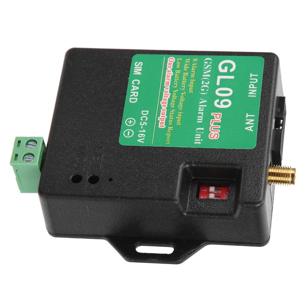 GL09PLUS 8?Channel GSM Alarm 850/900/1800/1900MHz SMS Call Alert for Home Security Warehouses