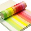 20 - Roll 15mm Rainbow Masking Tape Set - for Journal, DIY Crafts & Scrapbooking