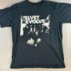 Черная футболка с коротким рукавом группы Velvet Revolver Все размеры 1T45