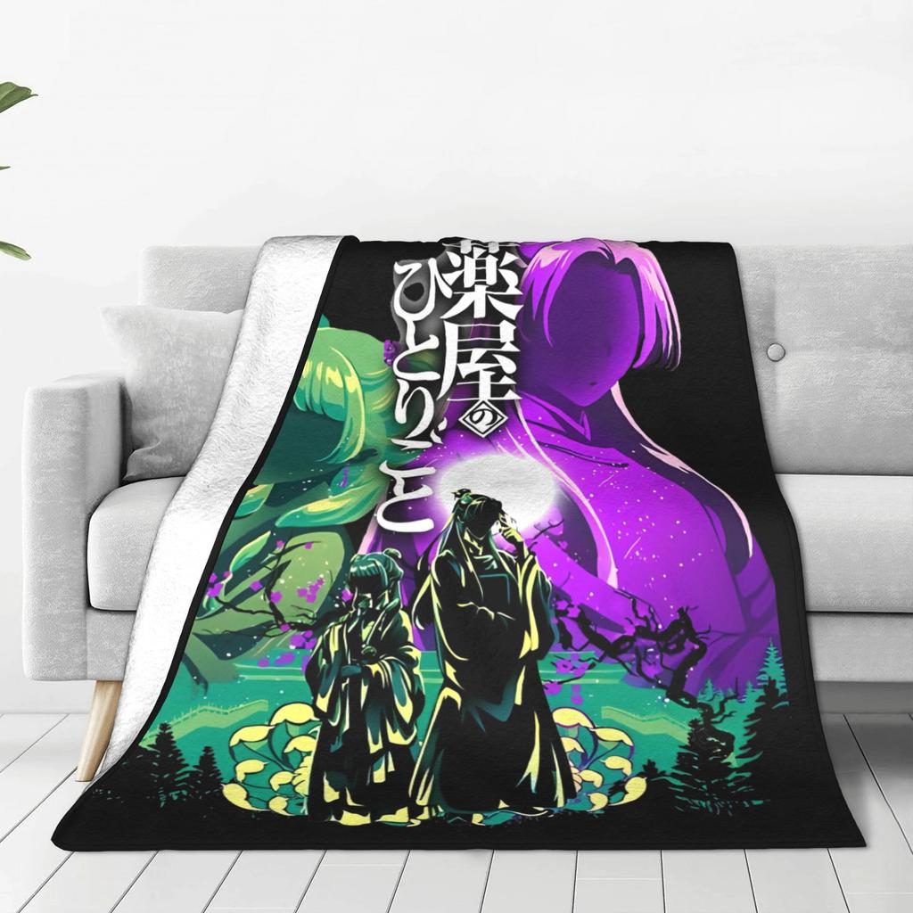 Аниме Флисовый Плед Kusuriya no Hitorigoto Дневники Аптекаря Одеяло для Кровати Спальни Ультрамягкое Одеяло для Спальни,
