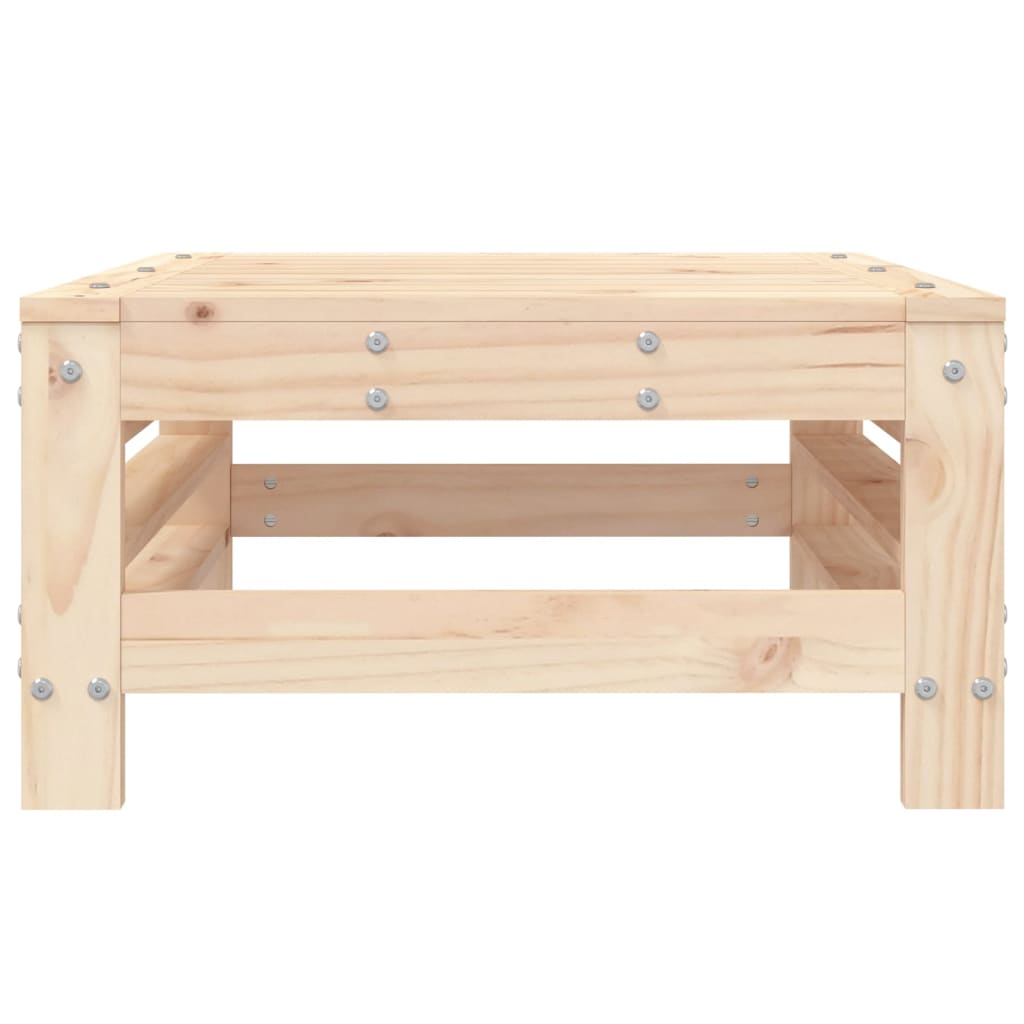 Garden Stool Solid Pine Wood
