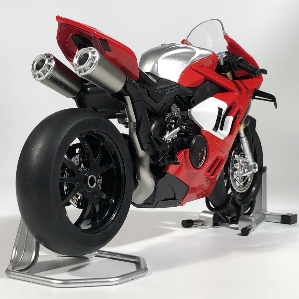 1/9 Ducati Panigale V4R Высокопроизводительный Супербайк Металлический Литой Модель Мотоцикла Игрушечная Машинка для Ребенка Со Звуком и Светом