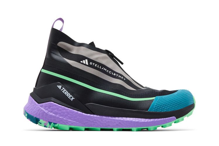 Men's Sneakers adidas Terrex Free Hiker Stella McCartney Black Green Lilac