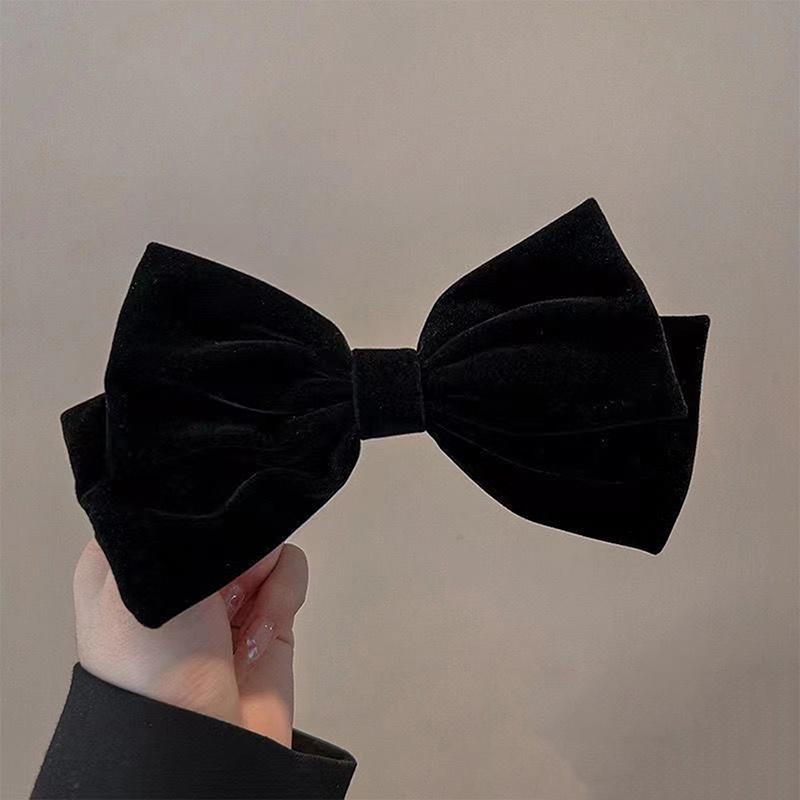 Большой бант для волос коготь нескользящий зажим для волос с сильной фиксацией модные аксессуары для волос для женщин и девочек