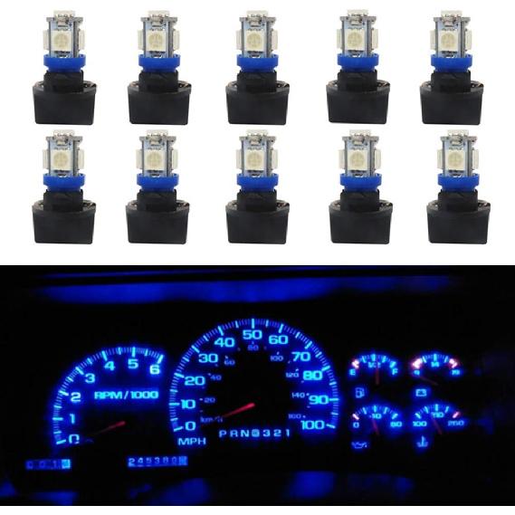 WLJH 10 шт. Печатная плата База T10 194 168 Светодиодная лампочка PC194 PC195 PC160 PC161 PC168 Панель приборов Приборная панель Автомобильная
