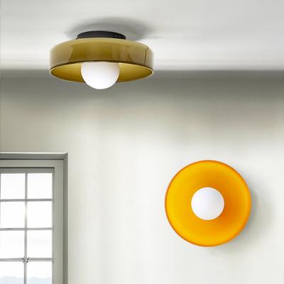 Стеклянный потолочный светильник Nordic LED G9 Источник Настенные светильники для прихожей, коридора, балкона, спальни, гостиной, декоративный светильник