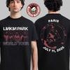 Linkin Park Париж Франция 2025 На Стад де Франс Официальная Футболка Унисекс из тура Zero World Tour