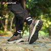 BAASPLOA Man Hiking Shoes Wear-Resistant Sneakers Non-slip Men Outdoor Sneaker Waterproof Light Male Walking Shoes Comforty 2022
