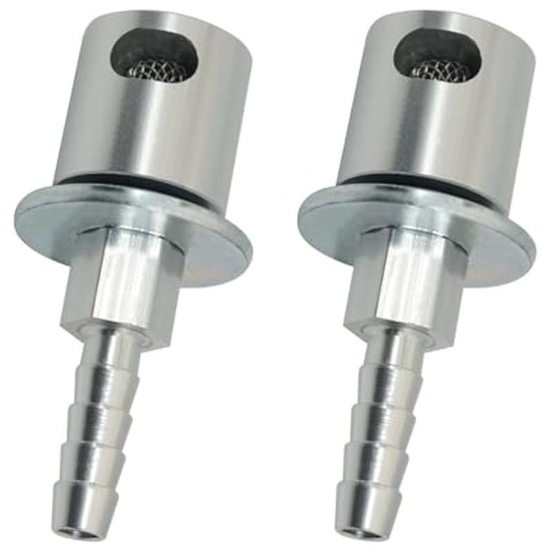 ABLZ-Replacement Parts- Detachable Remote Mount Vent Valve(2 Pieces), For Fuel Tank Vent Lines, 5/16 Inch Barb Size
