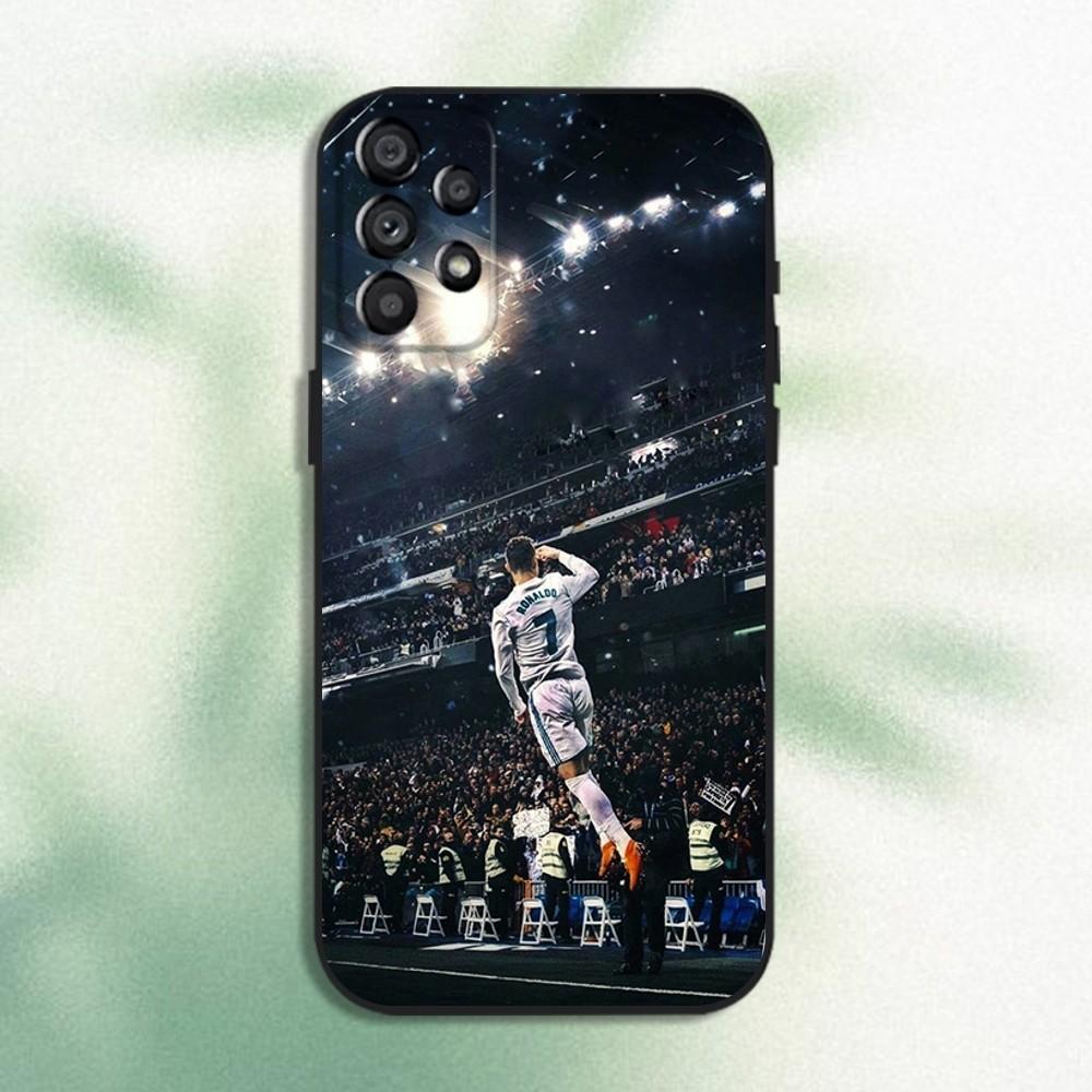 Футбольная звезда CR7 Р-Роналду-ES Чехол для телефона Samsung Galaxy A20, A21s, A22, A31, A32, A52, A53, A72, 73, A80 Мягкая черная крышка
