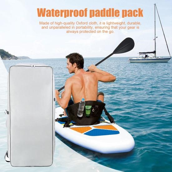 105L надувной рюкзак для путешествий с веслом, сумка для переноски весла, водонепроницаемый рюкзак для серфинга стоя с SUP-бордом