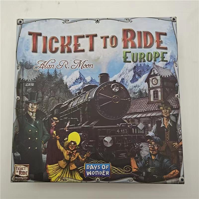 Английская версия European Ticket Tour Карточная игра European Ticket Tour Настольная игра Europe Game