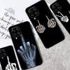 Чехол со скелетом и средним пальцем для Samsung Galaxy M32 M52 M12 M13 M23 M33 M53 M14 M34 M54 M20 M30s M31s M31 M51