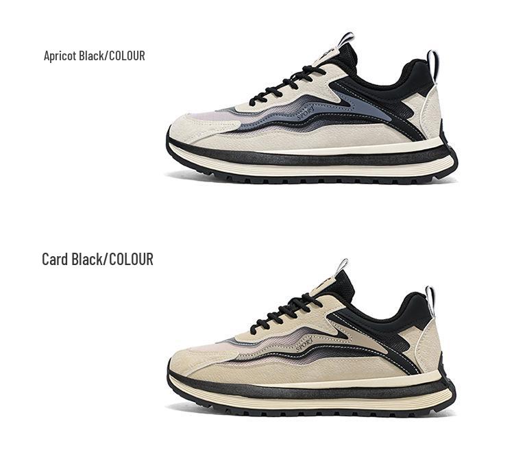 Мужские модные сетчатые кроссовки Осень 2025 - Универсальные, дышащие, без запаха, повседневные туфли.