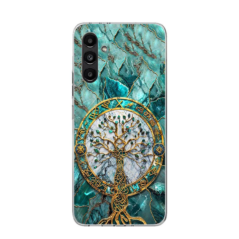 Tree of Life Space Phone Case For Samsung Galaxy A16 A26 A36 A56 A15 A14 A13 A55 A54 A53 A35 A34 A33 A25 A24 A23 A05S A04S A03S