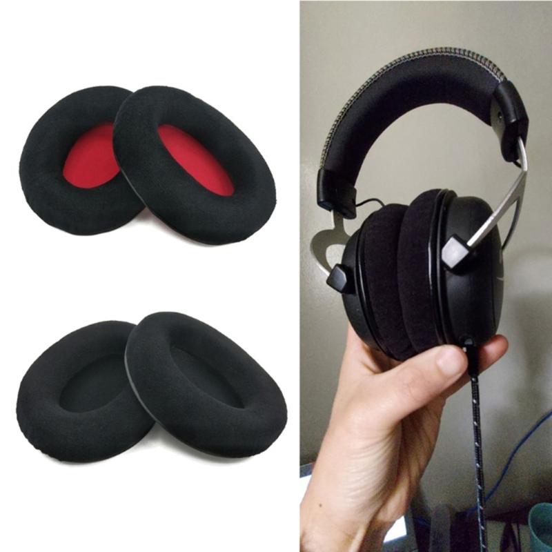 Breathable Headphone Ear Pads Sweat Resistant Design Extended Gaming Time Repair for Cloud 2 Spare Ear Cushions